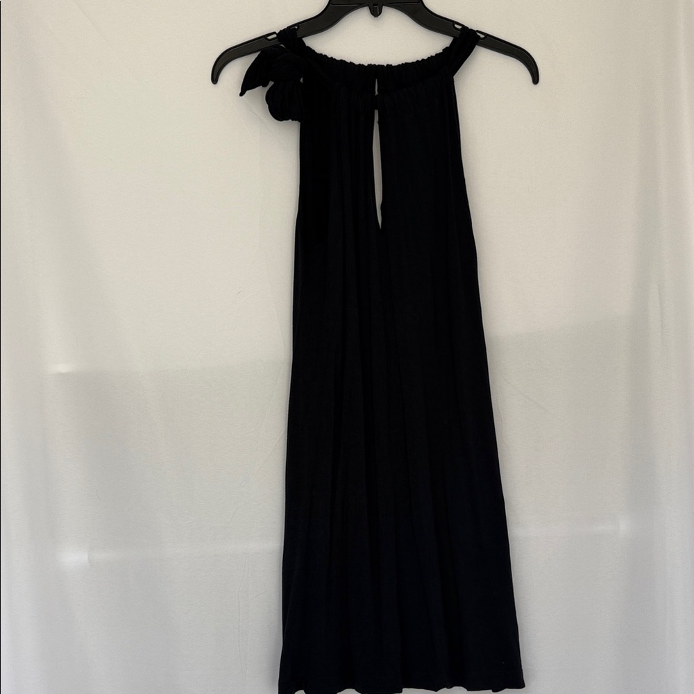bebe Elegant Black One-Shoulder Dress